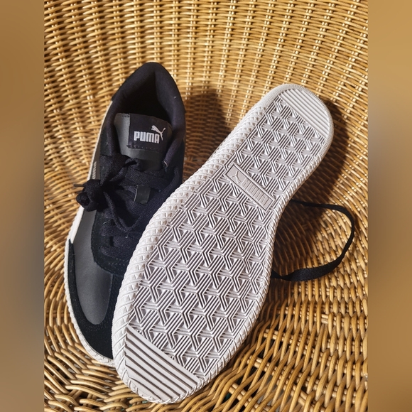 RARE NWOT 36699301 Puma Men's Astro Cup SL Sneakers Black Suede Size 9 - Picture 6 of 11